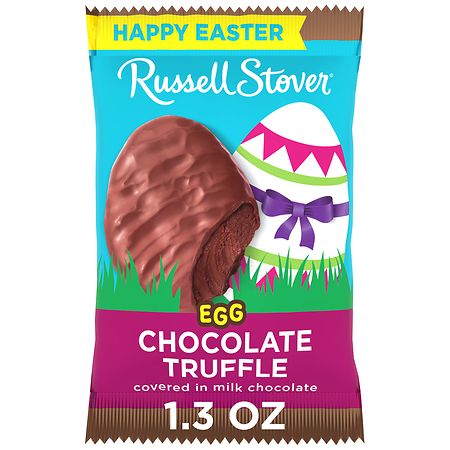 Russell Stover Easter Milk Chocolate Candy Easter Egg Chocolate Truffle