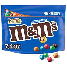 NEW M&M'S CHOCOLATE CRUNCHY COOKIE FLAVORED CANDIES 7.4