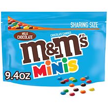 M&M's Holiday Minis Size Christmas Milk Chocolate Candy In A Tube Train,  10.8 Oz. 