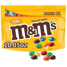 NEW PEANUT M&M'S CHOCOLATE CANDIES 10.05 OZ (284.9G