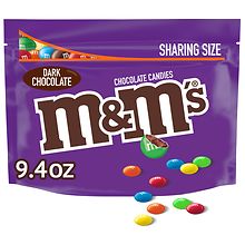 M&M's Chocolate Candies, Dark Chocolate, Sharing Size 9.4 oz, Shop