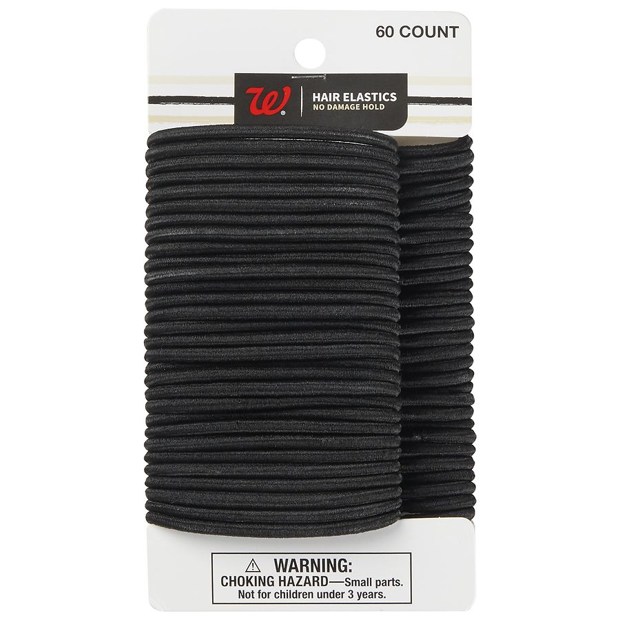 Walgreens Elastics Black