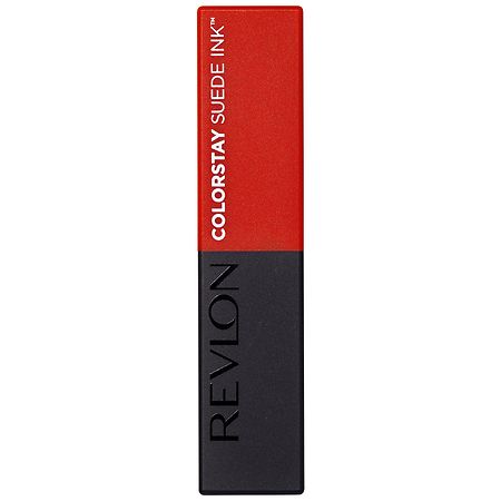 Revlon ColorStay Suede Ink Lipstick, spit fire | CVS
