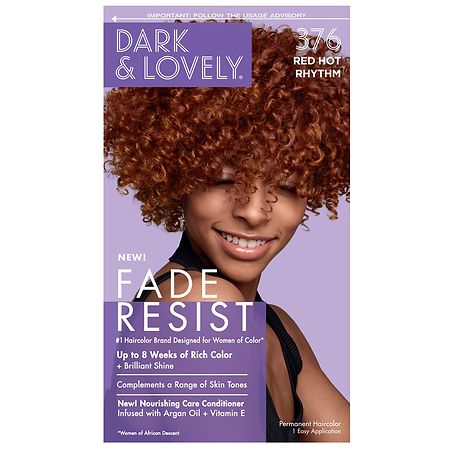 Dark and Natural Fade Resist Rich Conditioning Hair Color 376 Red Hot Rhythm