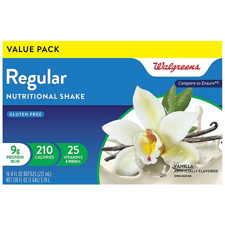 Walgreens Nutritional Shake Regular