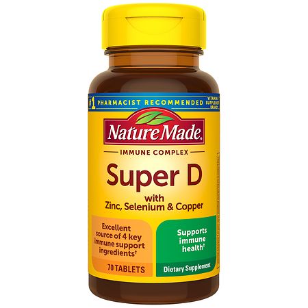 Nature Made Super D Immune Complex Tablets