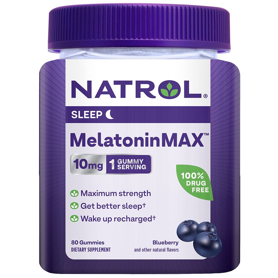 Natrol MelatoninMax 10mg Sleep Support Gummies Walgreens