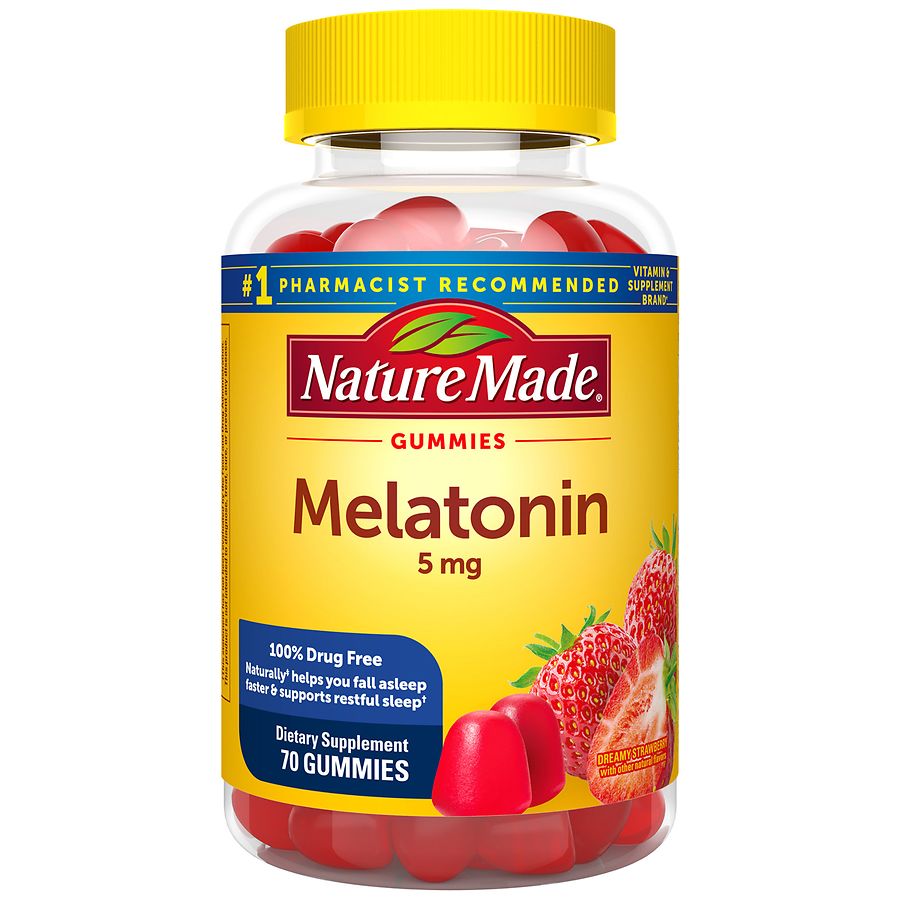 Nature Made Melatonin 5 mg Gummies | Walgreens