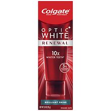 Colgate Optic White Renewal Teeth Whitening Brilliant Shine | Walgreens