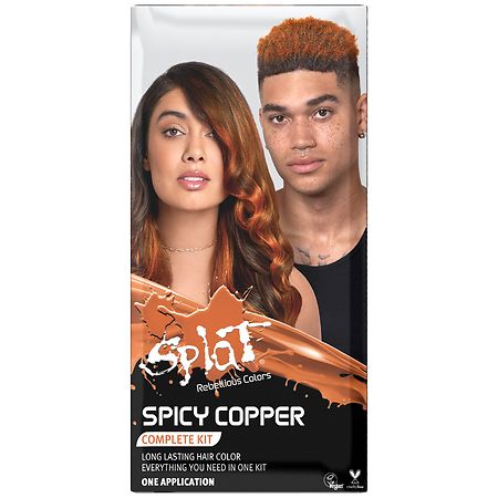 Splat Hair Color Complete Kit Spicy Copper
