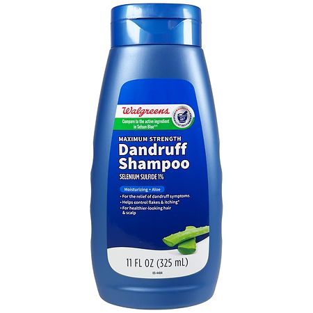 Walgreens Maximum Strength Dandruff Shampoo Moisturizing + Aloe