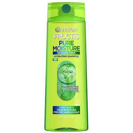 Garnier Fructis Pure Moisture Hydrating Shampoo, for Dry Hair & Scalp