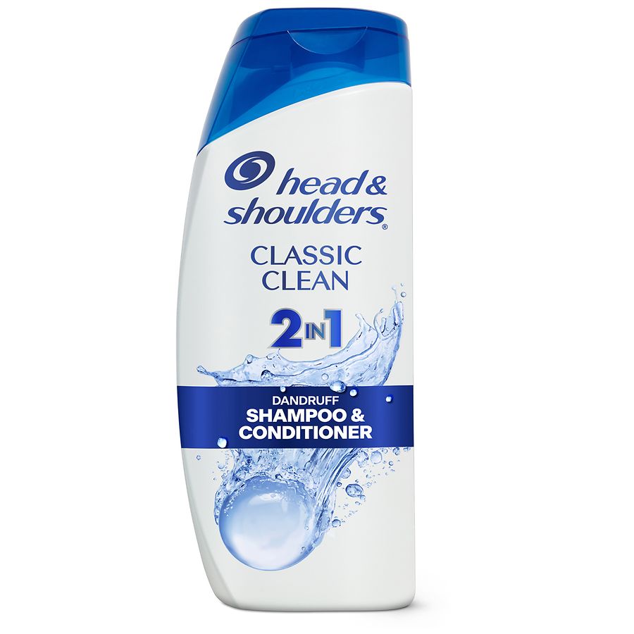 Head & Shoulders 2 in 1 Dandruff Shampoo and Conditioner, Anti-Dandruff Treatment Fresh Classic Clean