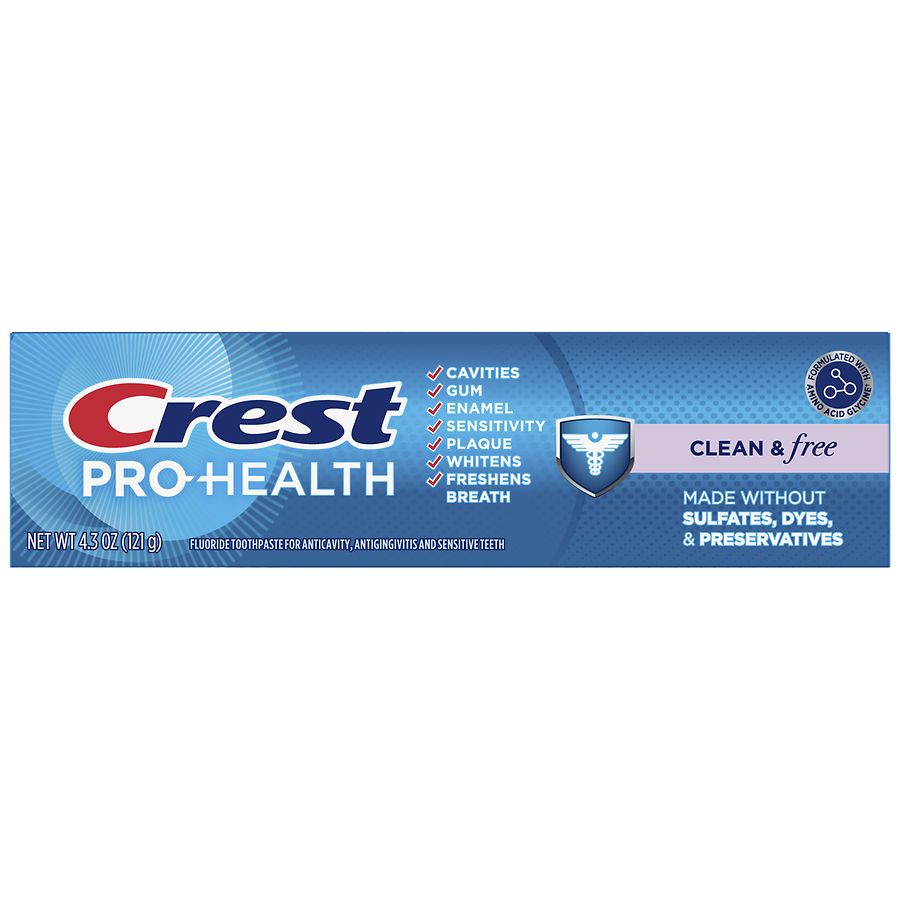 Crest Pro-Health Clean & Free Toothpaste (4.3oz)
