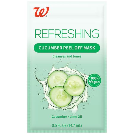 stave på en ferie ikke noget Walgreens Refreshing Peel Off Mask Cucumber | Walgreens