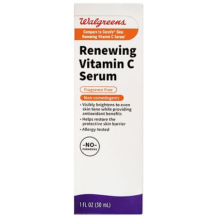 Walgreens Renewing Vitamin C Serum Fragrance Free