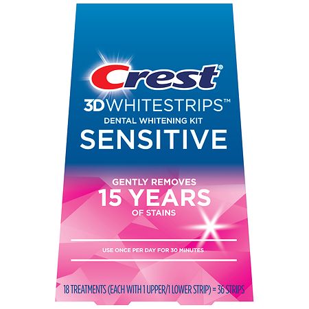 Crest 3D Whitestrips Sensitive Teeth Whitening Kit