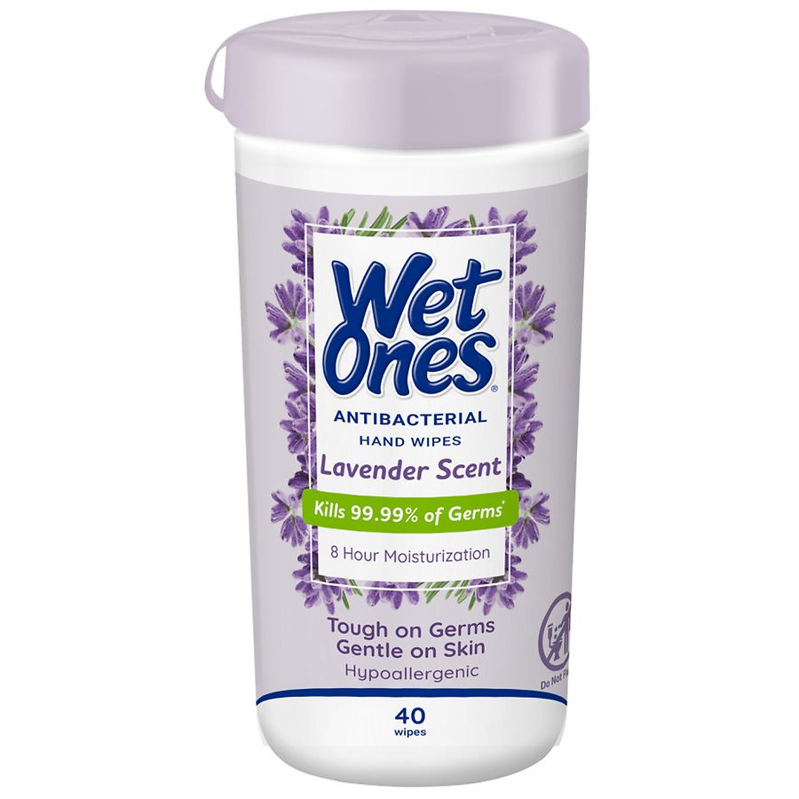 Wet Ones Antibacterial Hand Wipes Citrus Scent Travel Pack - 20 Count