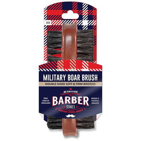 WavEnforcer Double-Sided Military Boar Brush