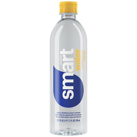 smartwater nutrient-enhanced water Bottles, 23.7 fl oz, 6 Pack