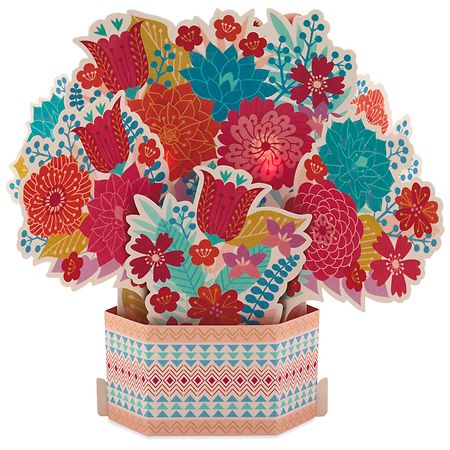Hallmark Pop Up Mothers Day Card World's Best Mom Trophy