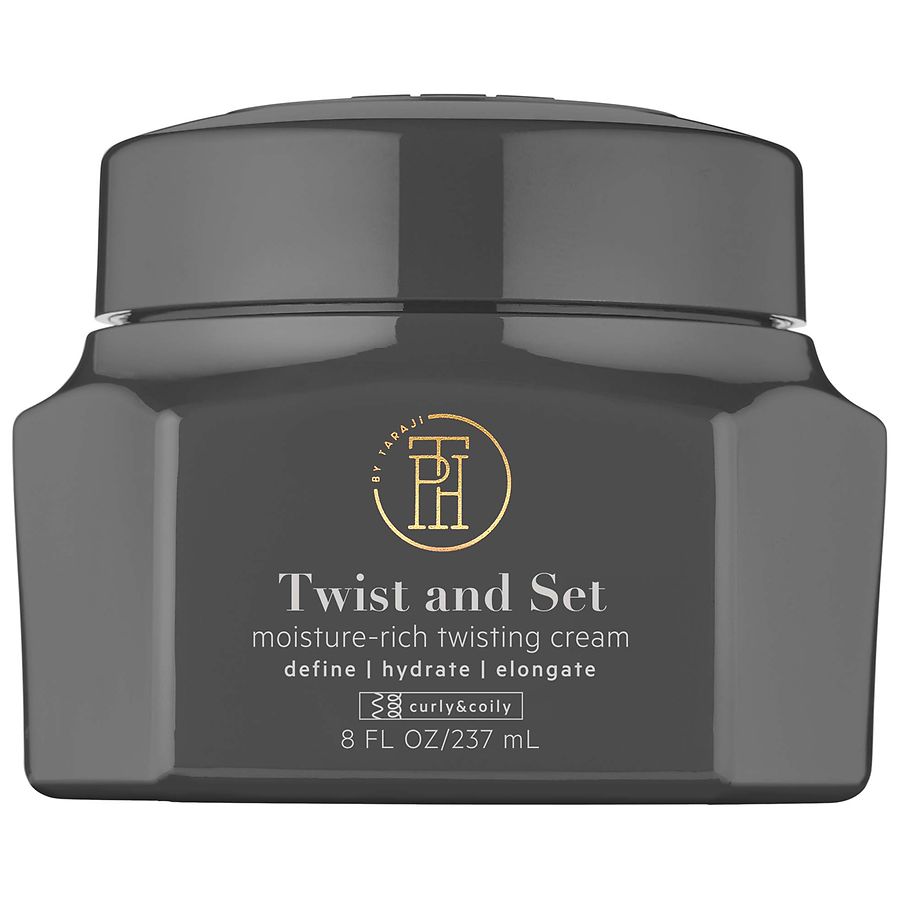 TPH By Taraji Twist & Set Twisting Curl Defining Cream with Castor Oil