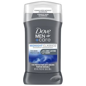 Image of Dove Men+Care Long Lasting Men s Deodorant Stick  Midnight Classico  3 oz