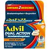 Advil Dual Action Back Pain Caplets Walgreens