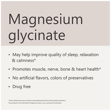  Magnesium Glycinate Benefits 