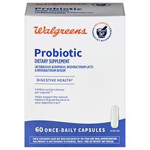 Walgreens Probiotic Once-Daily Capsules | Walgreens