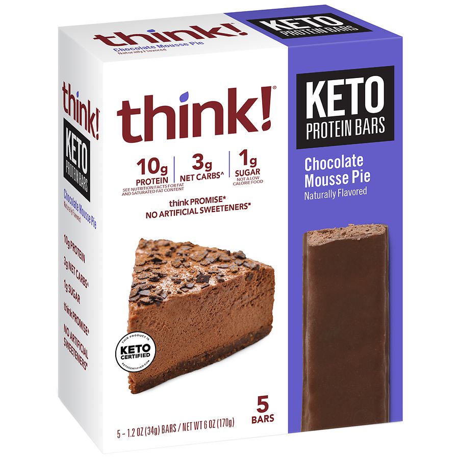 think! KETO Protein Bars Chocolate Mousse Pie Walgreens