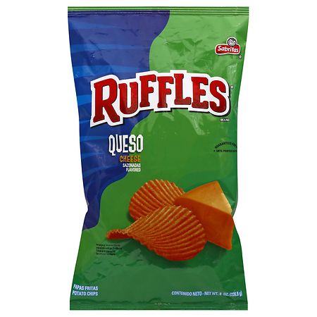 Ruffles Potato Chips Queso