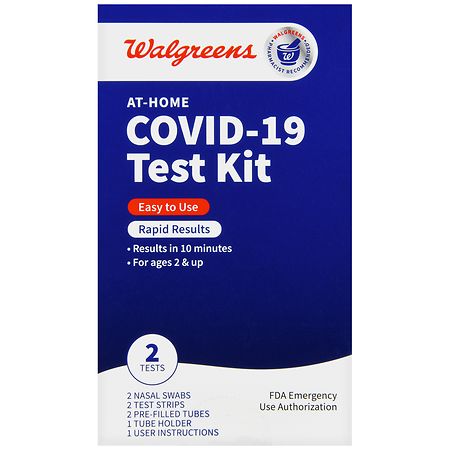 Walgreens At-Home COVID-19 Test Kit