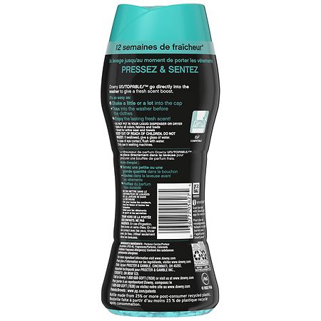 Downy Unstopables 5 oz. Fresh Scent Fabric Softener and Scent Booster  003077208725 - The Home Depot