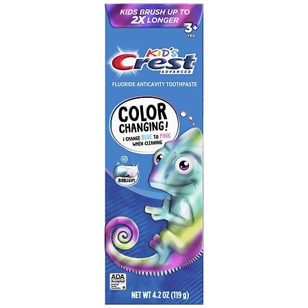 Crest Kids Advanced Fluoride Toothpaste