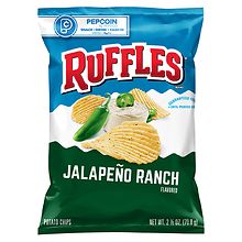 Ruffles Potato Chips Jalapeno Ranch | Walgreens