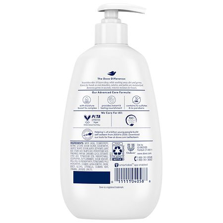 Dove Advanced Care Deep Moisture Hand Wash