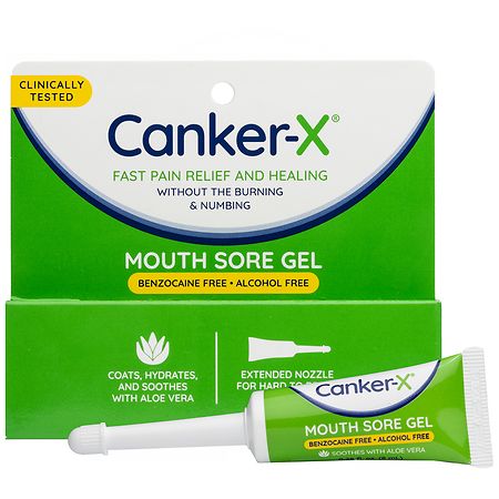 Kank-A Soft Brush Tooth/Mouth Pain Gel Professional Strength 0.07 oz (Pack of 2)