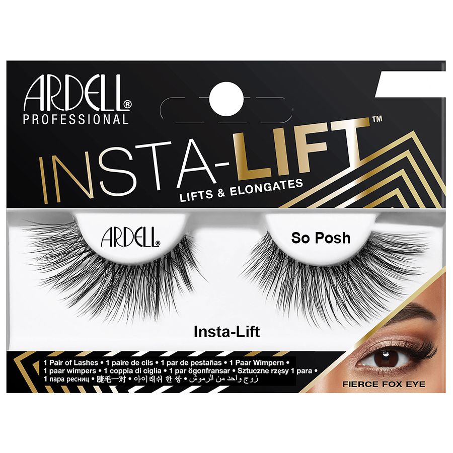 Ardell Insta-Lift Lashes So Posh 535, Black | Walgreens