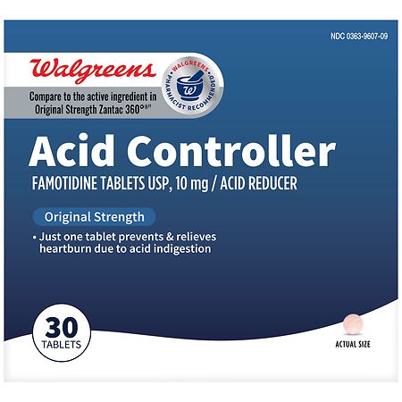 Walgreens Acid Reducer Tablets Original Strength Walgreens