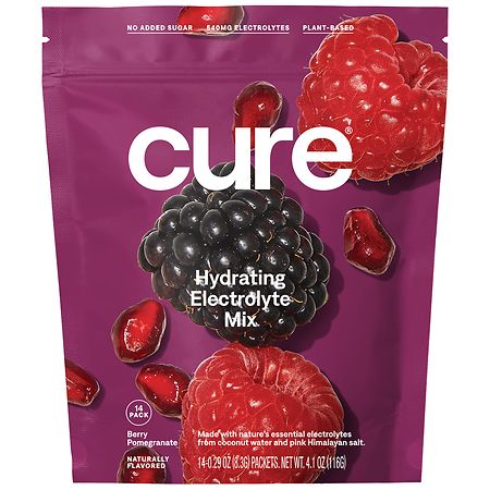 Cure Hydration Drink Mix - Wild Thing Mixed Berry  Pack of 14