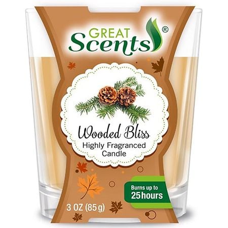 Great Scents Candle Wooded Bliss