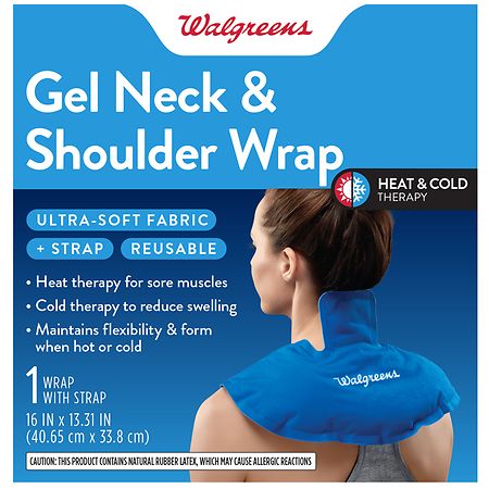 Walgreens Reusable Hot and Cold Neck and Shoulder Wrap