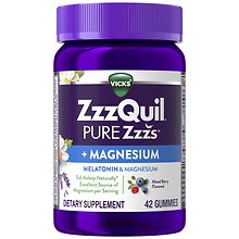 PURE Zzzs Sleep + Muscle Relaxation Melatonin Sleep Aid Gummies