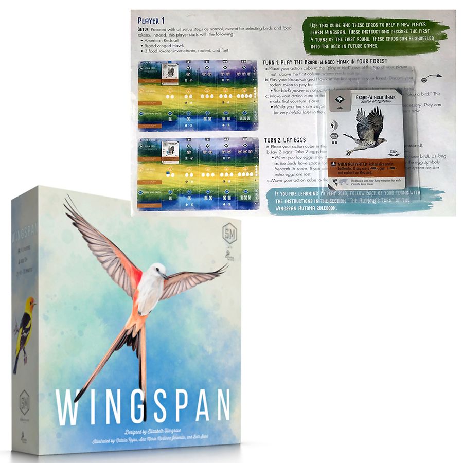 Stonemaier Wingspan with Swift Start Game Pack