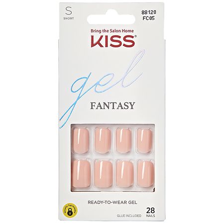 Kiss Gel Fantasy Fake Nails Midnight Snacks
