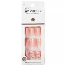 Kiss imPRESS Press-On Manicure Fake Nails, Kingdom | Walgreens