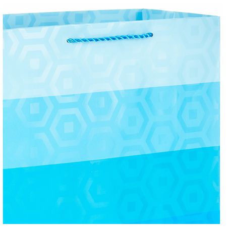 Amscan Lady Jayne Gift Bag With Tissue Paper Medium Ombre Blue