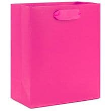 Hallmark Gift Bag for Birthdays, Bridal Showers, Baby Showers Hot Pink ...