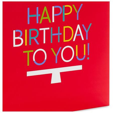 Hallmark Birthday Gift Bag (Happy Birthday to You)